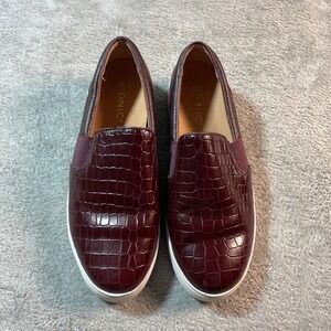 Vionic Burgundy Slip-On Sneakers